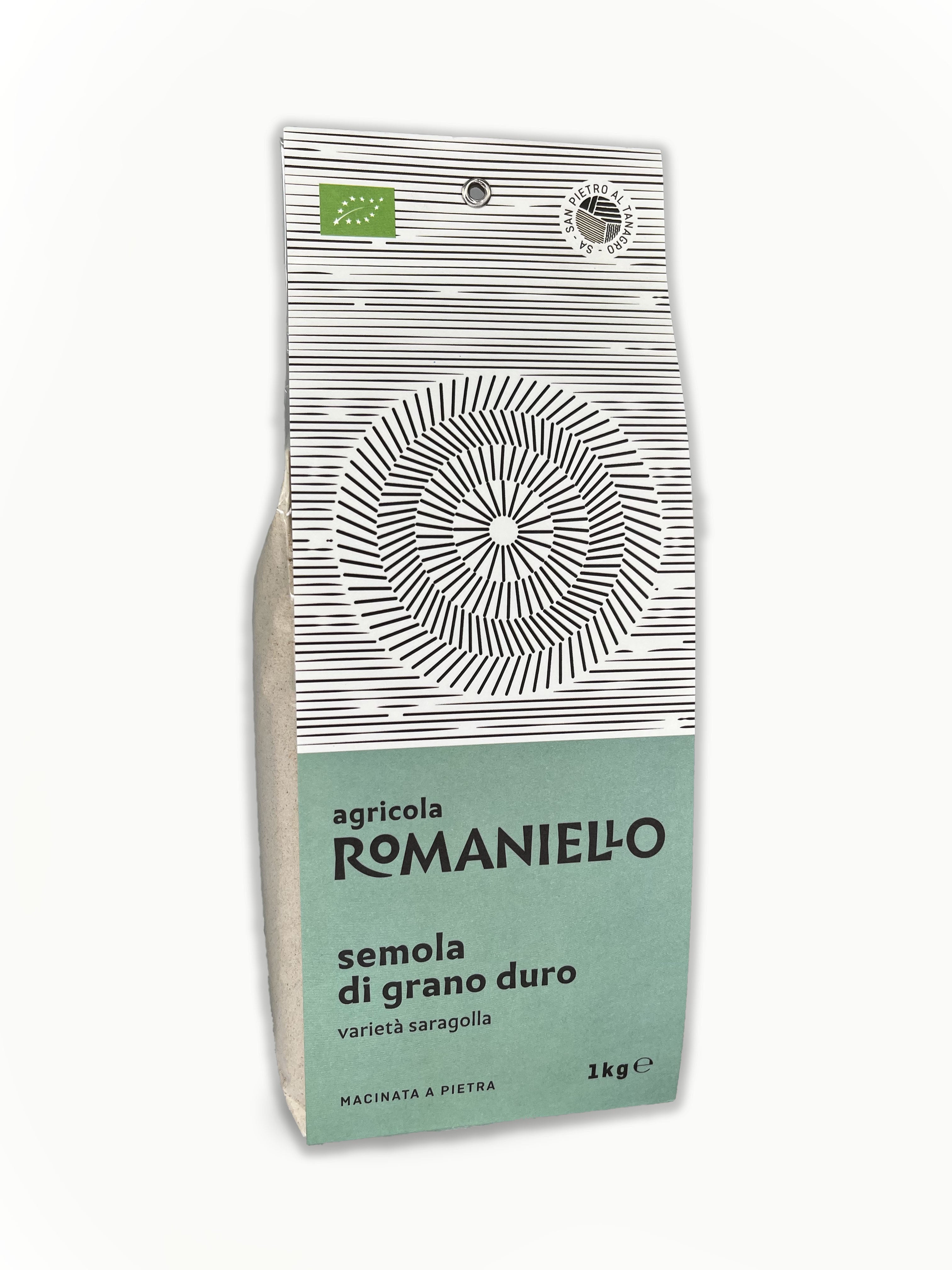 Semola di grano duro Saragolla bio